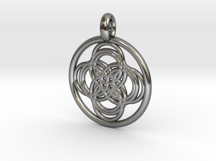 Thebe pendant 3d printed