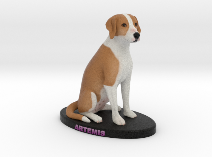Custom Dog Figurine - Artemis 3d printed