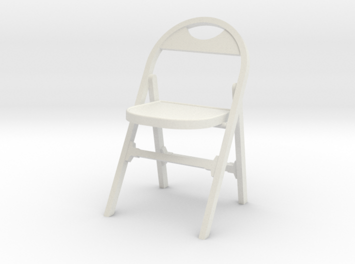 1:24 Vintage Folding Chair 3d printed