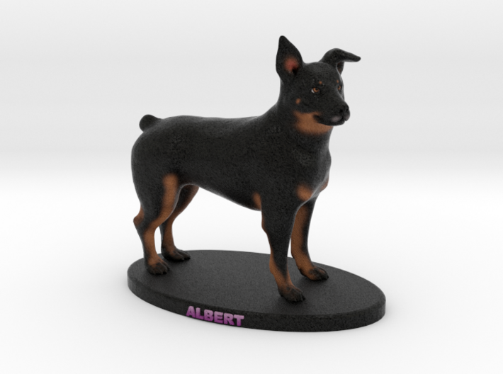 Custom Dog Figurine - Albert 3d printed