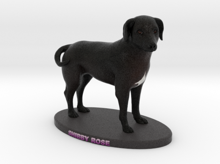 Custom Dog Figurine - Shibby 3d printed