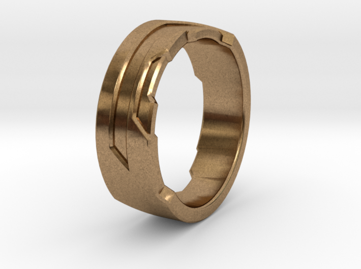 Ring Size M 3d printed