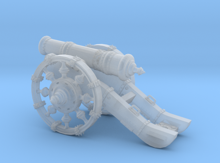 Mini Cannon Detailed 3d printed
