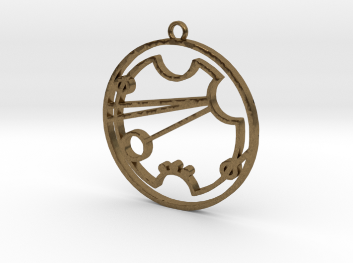 Rusten - Necklace 3d printed