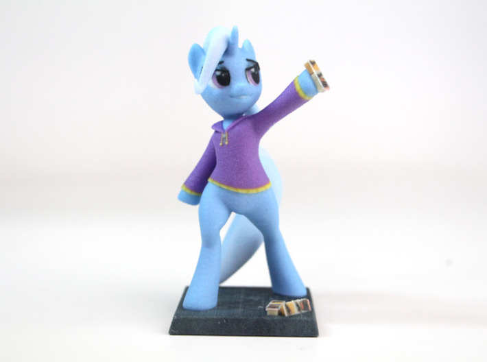 My Little Pony - The Great&amp;Powerful Trixie 17cm 3d printed 10cm Version shown in Photo