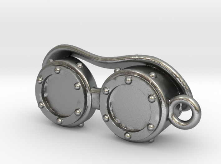 Steampunk Goggles Charm/Pendant 3d printed
