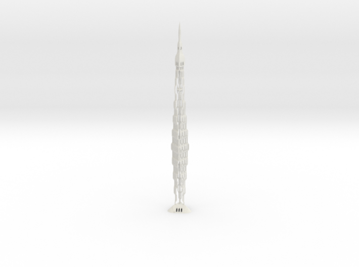 دبي هندسة معمارية 3d printed 