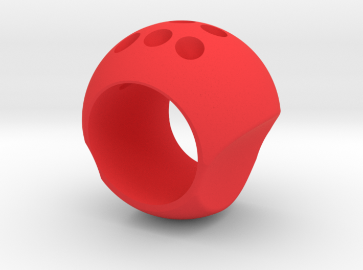 balled Ring 3d printed