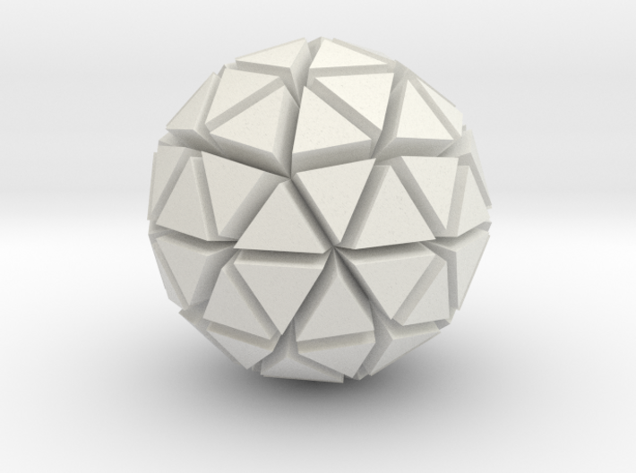 Tri-Ico-Sphere 3d printed