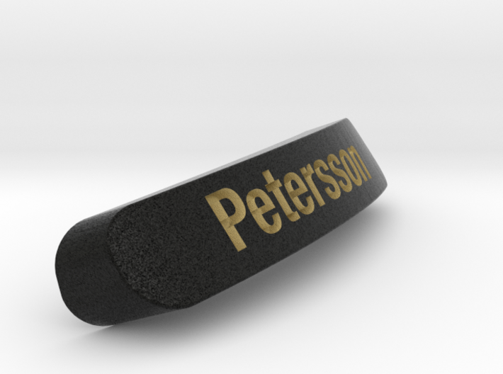 Petersson Nameplate for SteelSeries Rival 3d printed