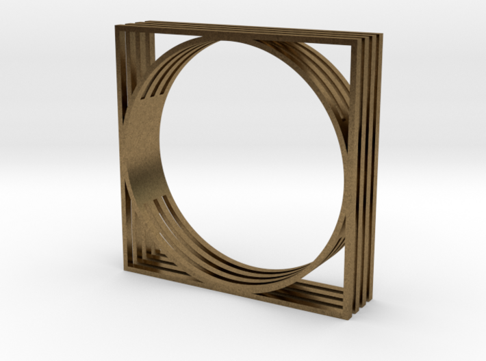 SQUARE BRACELET 3d printed