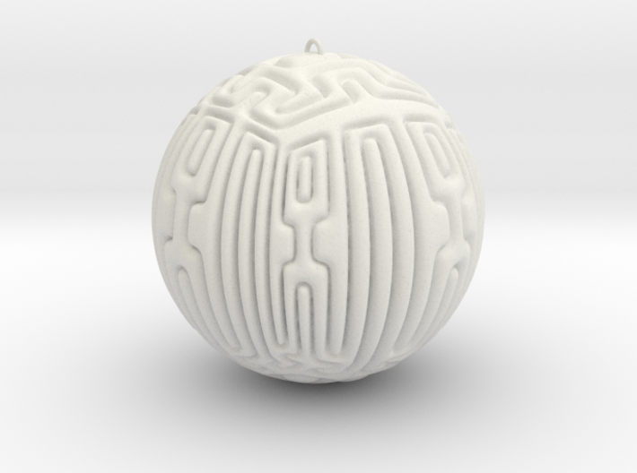 Christmas Tree Ornament #10 Smaller 3d printed