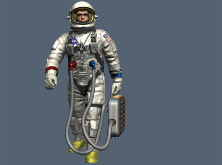 Gemini Astronaut / 1:12 / Walking Version 3d printed