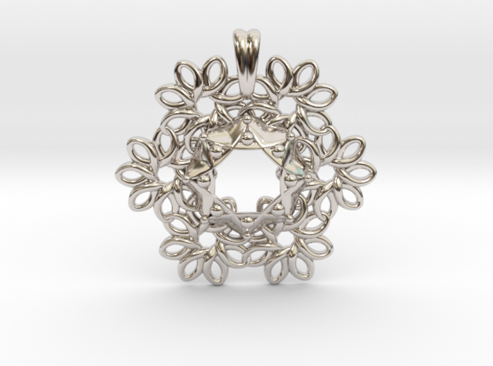 OCEAN FORMS Designer Jewelry Pendant 3d printed