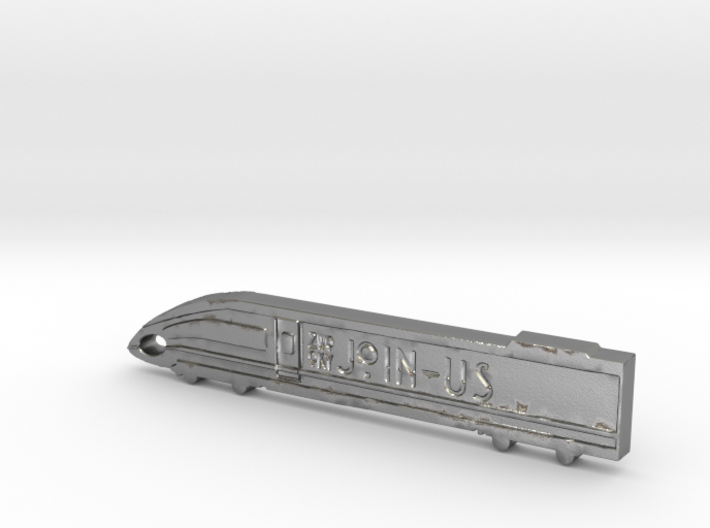ZWOOKY Style 28 Sample - Train keyring 3d printed