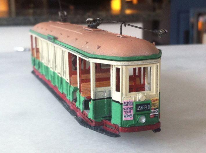 Sydney O Class Tram HO 1:87 3d printed 