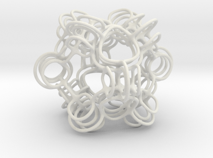 Skeletal Loops #2 Smaller 3d printed