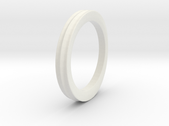Grooved Ring 3d printed