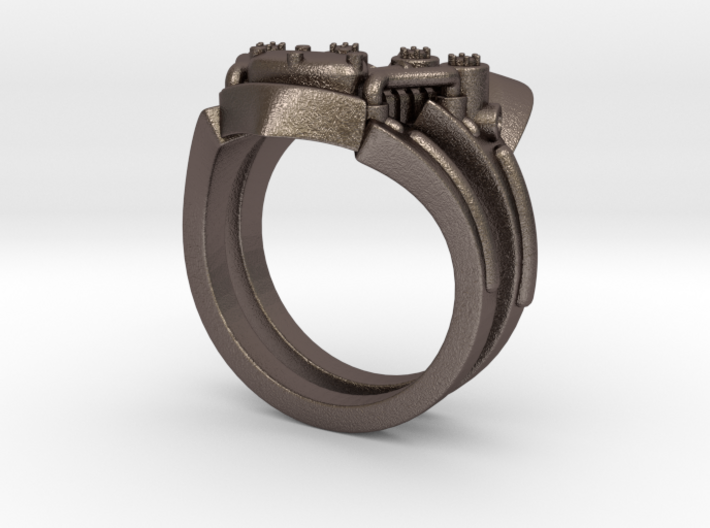 V-Twin Ring (8.5) 3d printed