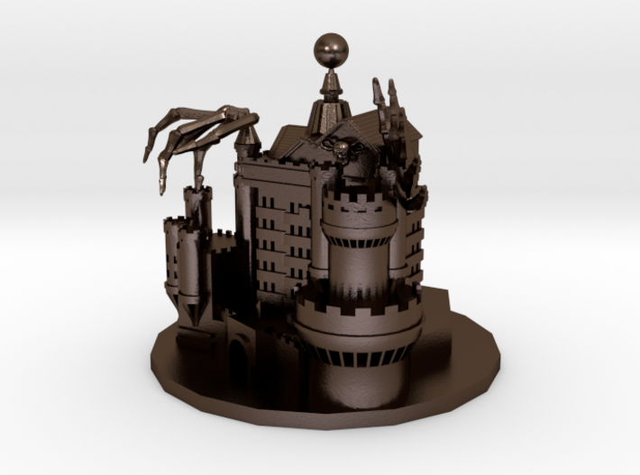 Devil castle 3d printed