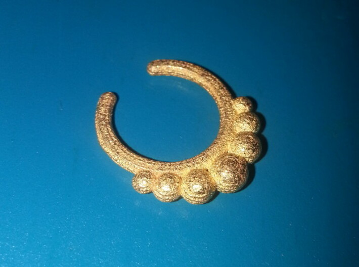 Septum Ring 1.5mm 3d printed 