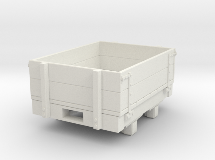 Gn15 small 4ft dropsided wagon 3d printed