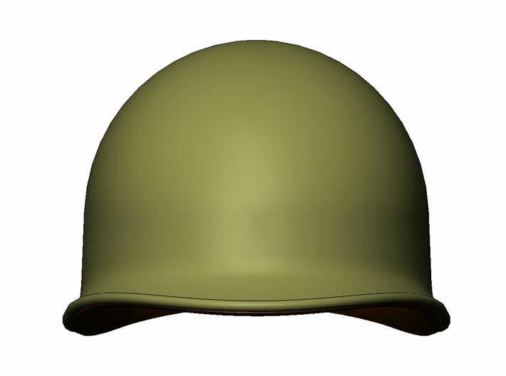 M1 Helmet (set of 10) 1-35 Scale 3d printed 