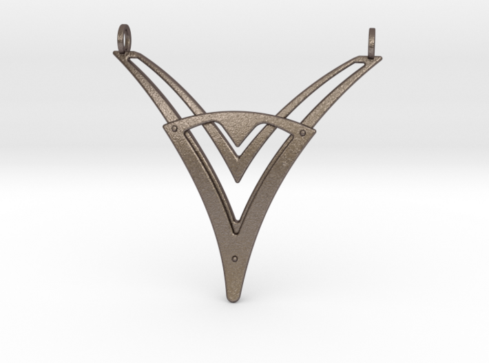 V9 Necklace Pendant 3d printed 