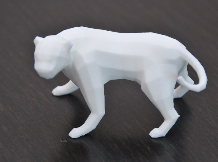 Low Poly Panther [4,5cm Tall] 3d printed 