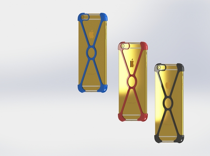 X shell for iPhone 6+ 3d printed 