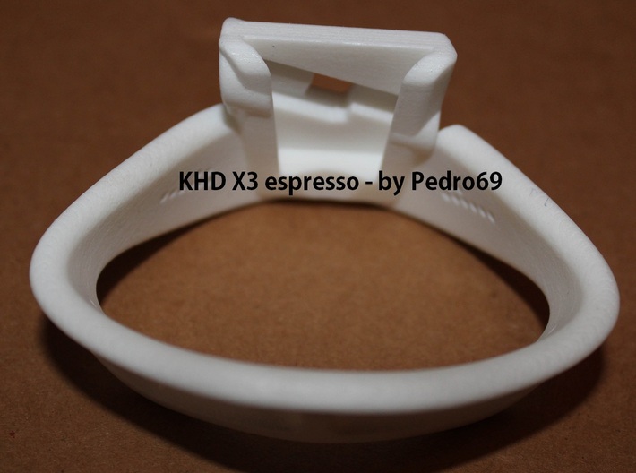 KHD X3 espresso 75mm [3"]  ring 45-50mm 3d printed 