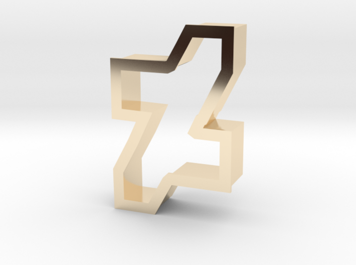 new dA logo cookie cutter 3d printed