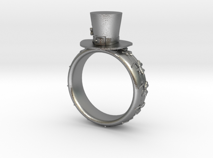 St Patrick's hat ring( size = USA 6.5) 3d printed