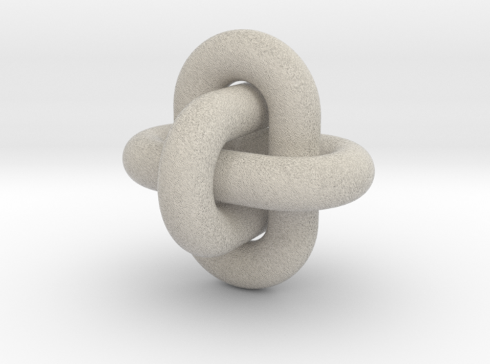 Borromean Rings: Two Sizes 3d printed