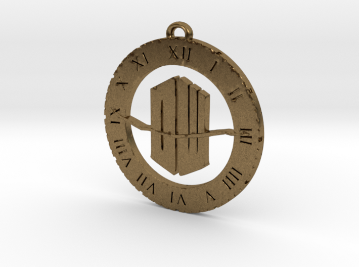 Doctor Who - Pendant 3d printed
