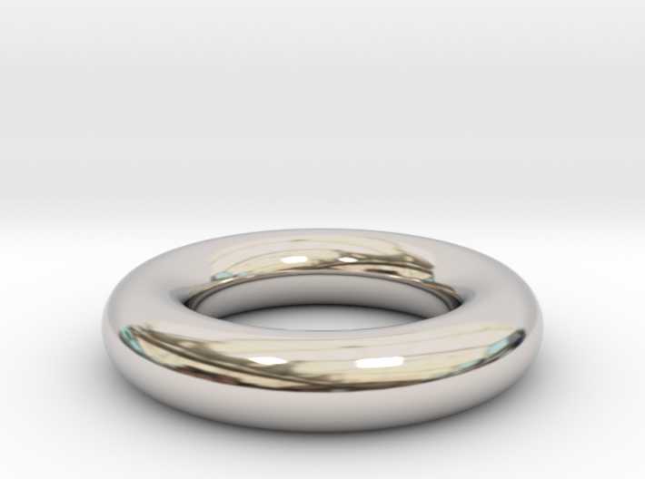 Toroidal ring 3d printed
