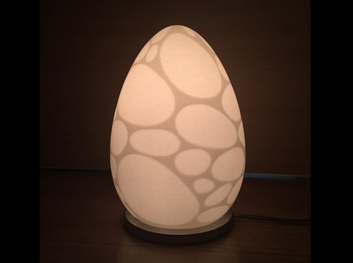 Egg Lamp 3d printed