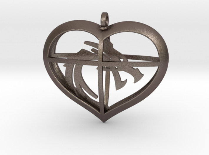 Dragon Heart 3d printed