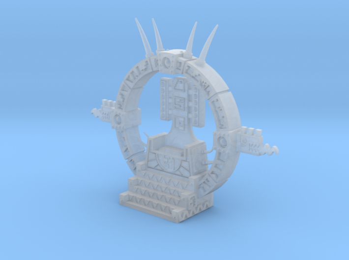 Jungle Throne (10mm scale wargaming accessory) 3d printed