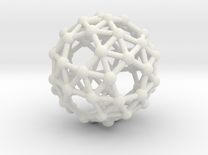 Snub Dodecahedron (right-handed) 3d printed