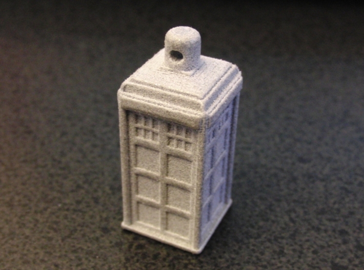 TARDIS Ornament / Charm 3d printed
