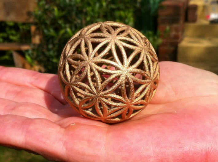 3D 25mm Orb Of Life (3D Flower of Life) 3d printed 