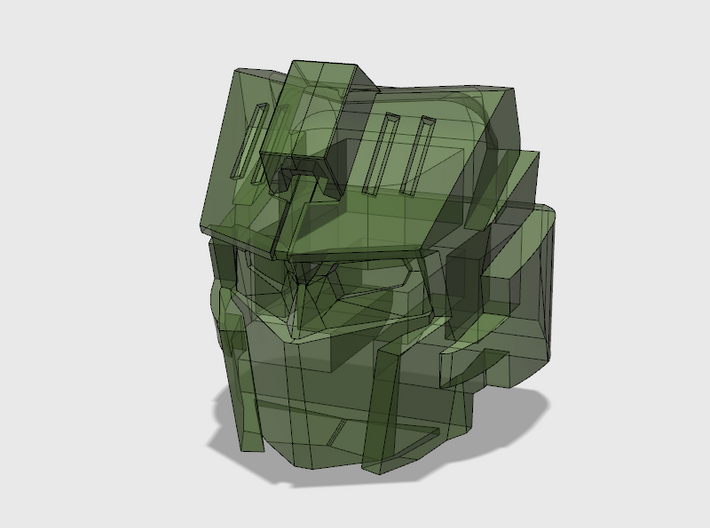 Mechanic Head "Commander Version" 3d printed 3D Rendered Model