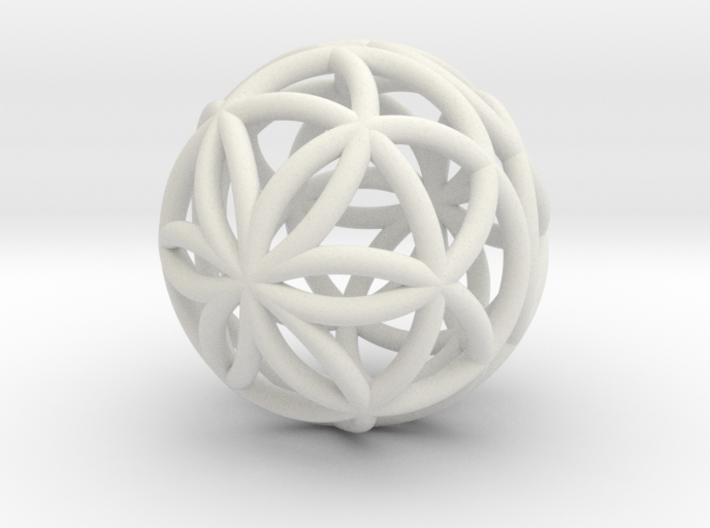 3D 25mm Orb of Life (3D Seed of Life) 3d printed