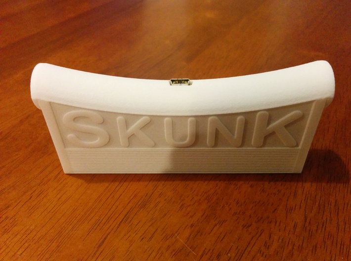 SkunkBox for SkunkBoard SillyVenture 3d printed Front - Rev Silly Venture