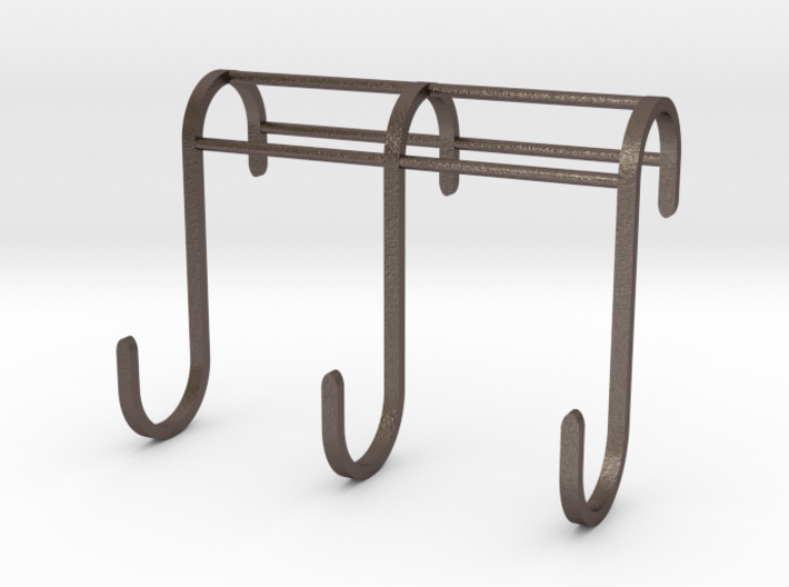 3 Hook Set for IKEA GRUNDTAL (17mm / 2.5mm) 3d printed