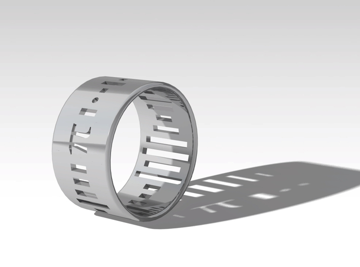 Pi Ring - Pi on your Finger Any Size! - Size 8 3d printed