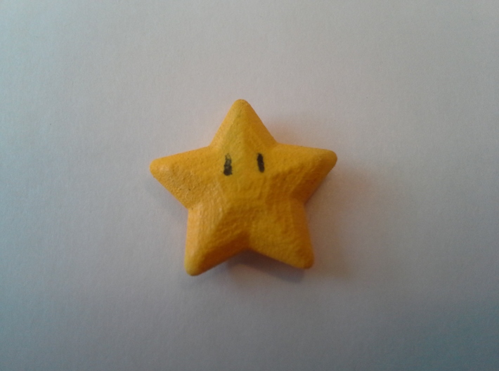 Mario Star 3d printed