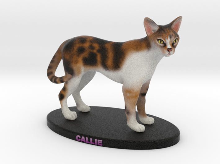 Custom Cat Figurine - Callie 3d printed
