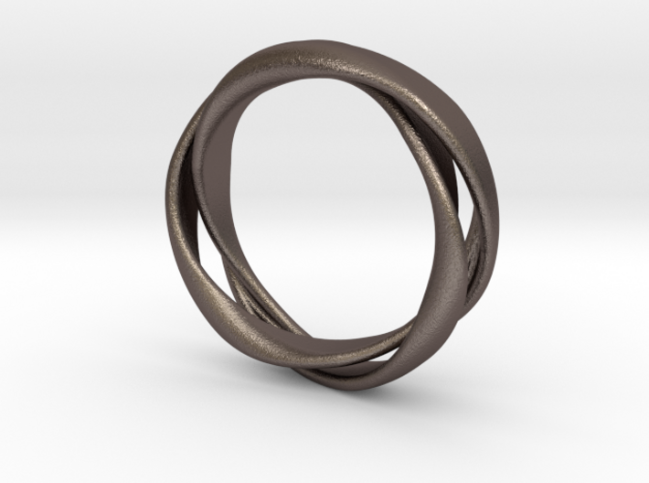 3-Twist Ring 3d printed